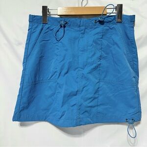 NOBO Vibrant Blue Performance Mini Skirt with Drawstring Details sz L